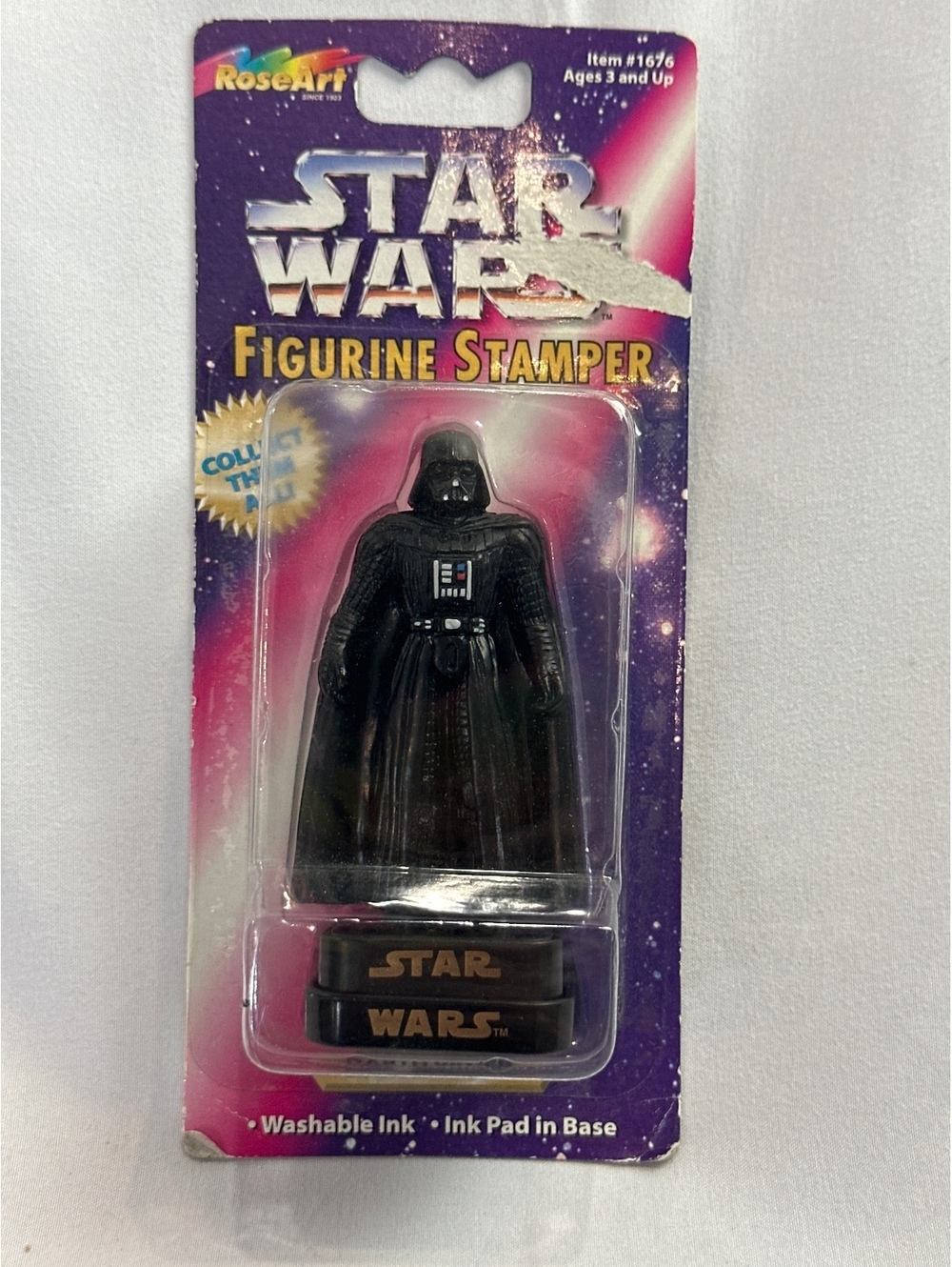 Star Wars Darth Vader Figurine Stamper with Washable Ink